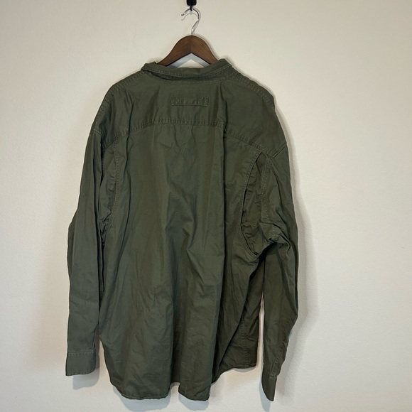 Duluth Trading Company Men’s Green Button-Down Shirt - Size 3XL - Picture 7 of 7